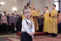17-Служение епископа Амфилохия в Неделю святых отец