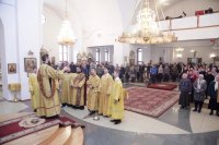 21-Служение епископа Амфилохия в Неделю святых отец