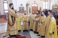 22-Служение епископа Амфилохия в Неделю святых отец