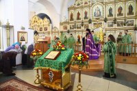 8-Праздник Входа Господня в Иерусалим в Андреевском кафедральном соборе столицы Рудного Алтая