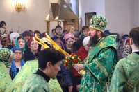 10-Праздник Входа Господня в Иерусалим в Андреевском кафедральном соборе столицы Рудного Алтая