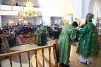 19-Праздник Входа Господня в Иерусалим в Андреевском кафедральном соборе столицы Рудного Алтая
