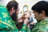 25-Праздник Входа Господня в Иерусалим в Андреевском кафедральном соборе столицы Рудного Алтая