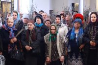 39-Праздник Входа Господня в Иерусалим в Андреевском кафедральном соборе столицы Рудного Алтая