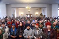 44-Праздник Входа Господня в Иерусалим в Андреевском кафедральном соборе столицы Рудного Алтая