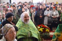 46-Праздник Входа Господня в Иерусалим в Андреевском кафедральном соборе столицы Рудного Алтая