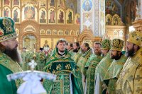 3-Престольный праздник Иверско-Серафимовского монастыря Алма-Аты. 35-летие служения в священном сане митрополита Астанайского и Казахстанского Александра 
