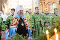 6-Престольный праздник Иверско-Серафимовского монастыря Алма-Аты. 35-летие служения в священном сане митрополита Астанайского и Казахстанского Александра 