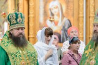 13-Престольный праздник Иверско-Серафимовского монастыря Алма-Аты. 35-летие служения в священном сане митрополита Астанайского и Казахстанского Александра 