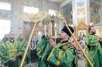 17-Престольный праздник Иверско-Серафимовского монастыря Алма-Аты. 35-летие служения в священном сане митрополита Астанайского и Казахстанского Александра 
