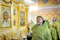 21-Престольный праздник Иверско-Серафимовского монастыря Алма-Аты. 35-летие служения в священном сане митрополита Астанайского и Казахстанского Александра 