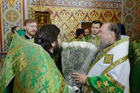 28-Престольный праздник Иверско-Серафимовского монастыря Алма-Аты. 35-летие служения в священном сане митрополита Астанайского и Казахстанского Александра 
