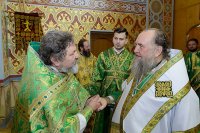 29-Престольный праздник Иверско-Серафимовского монастыря Алма-Аты. 35-летие служения в священном сане митрополита Астанайского и Казахстанского Александра 