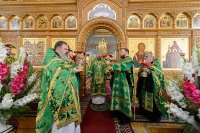 31-Престольный праздник Иверско-Серафимовского монастыря Алма-Аты. 35-летие служения в священном сане митрополита Астанайского и Казахстанского Александра 