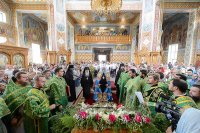 35-Престольный праздник Иверско-Серафимовского монастыря Алма-Аты. 35-летие служения в священном сане митрополита Астанайского и Казахстанского Александра 