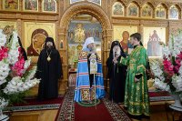 39-Престольный праздник Иверско-Серафимовского монастыря Алма-Аты. 35-летие служения в священном сане митрополита Астанайского и Казахстанского Александра 