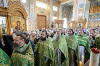 41-Престольный праздник Иверско-Серафимовского монастыря Алма-Аты. 35-летие служения в священном сане митрополита Астанайского и Казахстанского Александра 
