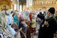 46-Престольный праздник Иверско-Серафимовского монастыря Алма-Аты. 35-летие служения в священном сане митрополита Астанайского и Казахстанского Александра 