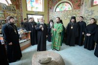 49-Престольный праздник Иверско-Серафимовского монастыря Алма-Аты. 35-летие служения в священном сане митрополита Астанайского и Казахстанского Александра 