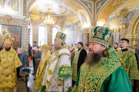 9-День памяти пророка Божия Илии Глава и архипастыри Казахстанского Митрополичьего округа молитвенно почтили в Алма-Ате 