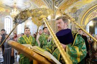 21-День памяти пророка Божия Илии Глава и архипастыри Казахстанского Митрополичьего округа молитвенно почтили в Алма-Ате 