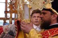 12-Служение епископа Амфилохия в Неделю всех святых