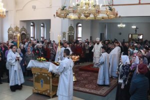 Димитриевская  родительская суббота в Андреевском кафедральном соборе