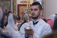 9-Димитриевская  родительская суббота в Андреевском кафедральном соборе