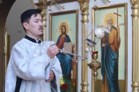 24-Димитриевская  родительская суббота в Андреевском кафедральном соборе