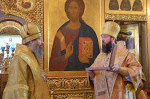 Епископ Амфилохий принял участие в торжествах, посвященных 160-летию Томской Духовной Семинарии