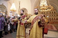 3-В Неделю о блудном сыне епископ Амфилохий совершил Божественную Литургию в кафедральном соборе