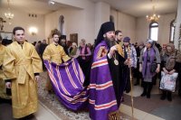 4-В Неделю о блудном сыне епископ Амфилохий совершил Божественную Литургию в кафедральном соборе