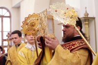 17-В Неделю о блудном сыне епископ Амфилохий совершил Божественную Литургию в кафедральном соборе