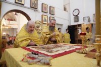 31-В Неделю о блудном сыне епископ Амфилохий совершил Божественную Литургию в кафедральном соборе