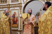 34-В Неделю о блудном сыне епископ Амфилохий совершил Божественную Литургию в кафедральном соборе