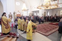 35-В Неделю о блудном сыне епископ Амфилохий совершил Божественную Литургию в кафедральном соборе
