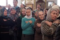 43-В Неделю о блудном сыне епископ Амфилохий совершил Божественную Литургию в кафедральном соборе
