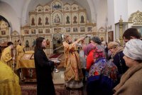 46-В Неделю о блудном сыне епископ Амфилохий совершил Божественную Литургию в кафедральном соборе