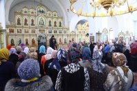 23-В Неделю вторую Великого поста епископ Амфилохий возглавил служение Божественной Литургии в кафедральном соборе
