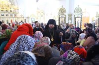 25-В Неделю вторую Великого поста епископ Амфилохий возглавил служение Божественной Литургии в кафедральном соборе