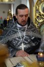 2-Епископ Амфилохий совершил последнюю в году Литургию Преждеосвященных Даров