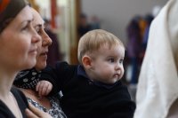 23-Епископ Амфилохий совершил последнюю в году Литургию Преждеосвященных Даров