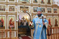 15-В день праздника Введения во храм Пресвятой Богородицы епископ Амфилохий совершил Божественную Литургию в кафедральном соборе