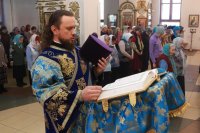 18-В день праздника Введения во храм Пресвятой Богородицы епископ Амфилохий совершил Божественную Литургию в кафедральном соборе