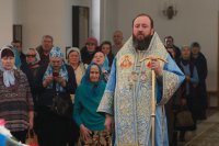 32-В день праздника Введения во храм Пресвятой Богородицы епископ Амфилохий совершил Божественную Литургию в кафедральном соборе