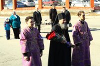 3-В день воспоминания Тайной Вечери епископ Амфилохий совершил Божественную Литургию в Андреевском кафедральном соборе