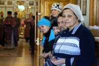 6-В день воспоминания Тайной Вечери епископ Амфилохий совершил Божественную Литургию в Андреевском кафедральном соборе