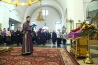 15-В день воспоминания Тайной Вечери епископ Амфилохий совершил Божественную Литургию в Андреевском кафедральном соборе