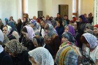 17-В день воспоминания Тайной Вечери епископ Амфилохий совершил Божественную Литургию в Андреевском кафедральном соборе