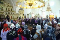 26-В день воспоминания Тайной Вечери епископ Амфилохий совершил Божественную Литургию в Андреевском кафедральном соборе